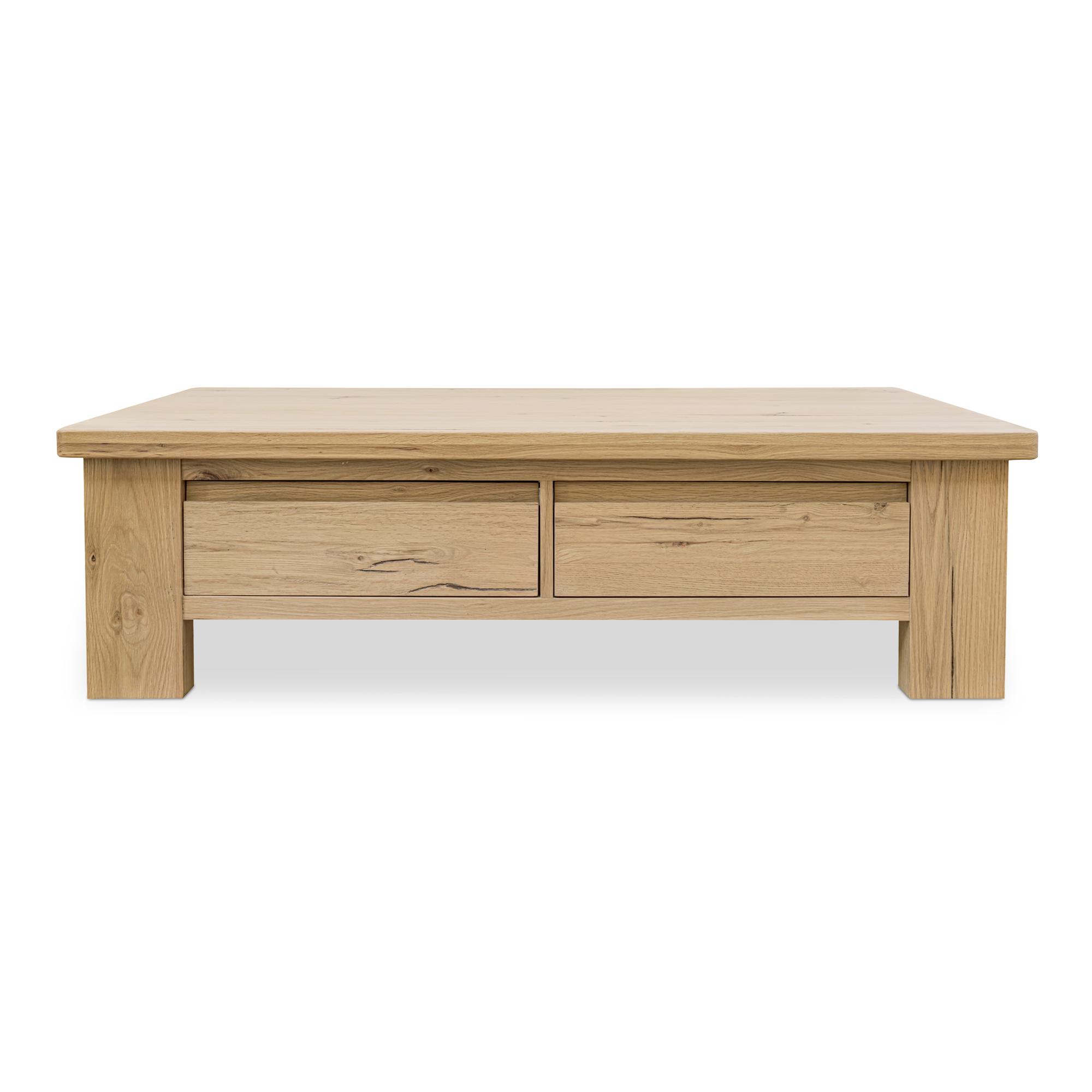 Graham Storage Coffee Table Rustic Oak
