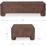 Gibson Coffee Table Burl FC-1022-20 FC 1022 20 70 dim