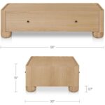 Gibson Coffee Table Natural FC-1022-24 FC 1022 24 70 dim