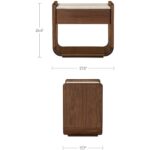 Enns Nightstand Dark Brown FC-1023-03 FC 1023 03 70 dim