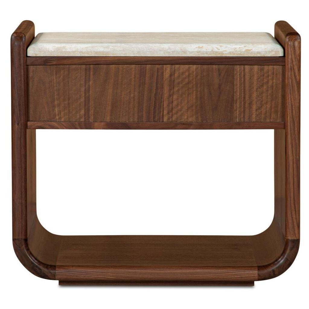 Enns Nightstand Dark Brown 3 Enns Nightstand Dark Brown - Image 3