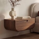 Hettie Floating Nightstand Dark Brown FC-1024-03 FC 1024 03 10