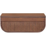 Hettie Floating Nightstand Dark Brown 8 Hettie Floating Nightstand Dark Brown - Image 3