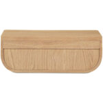 Hettie Floating Nightstand Natural 8 Hettie Floating Nightstand Natural - Image 3