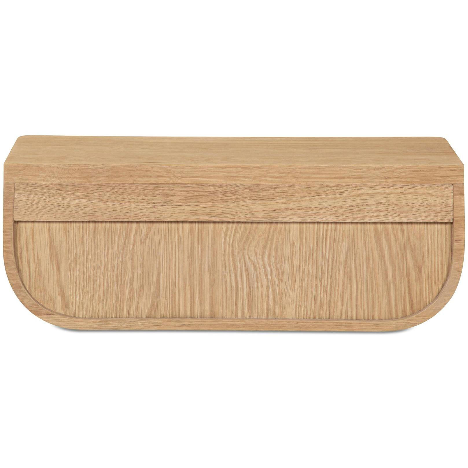 Hettie Floating Nightstand Natural 3 Hettie Floating Nightstand Natural - Image 3