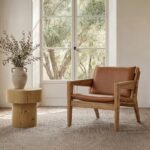 Corey Side Table Rustic Oak FC-1025-24 FC 1025 24 10