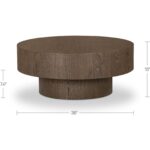 Corey Coffee Table Dark Brown FC-1026-20 FC 1026 20 70 dim