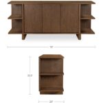 Casey Sideboard Dark Brown 5 Casey Sideboard Dark Brown FC-1027-20 FC 1027 20 70 dim
