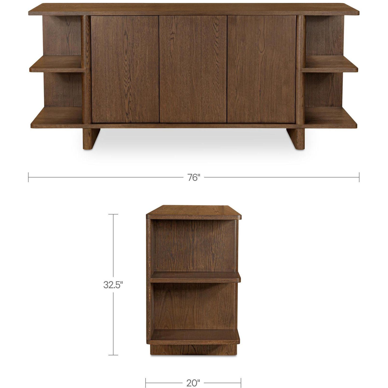 Casey Sideboard Dark Brown 3 Casey Sideboard Dark Brown - Image 3