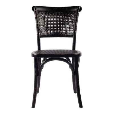 Churchill Dining Chair Antique Black (Set of 2) FG-1001-02 FG 1001 02