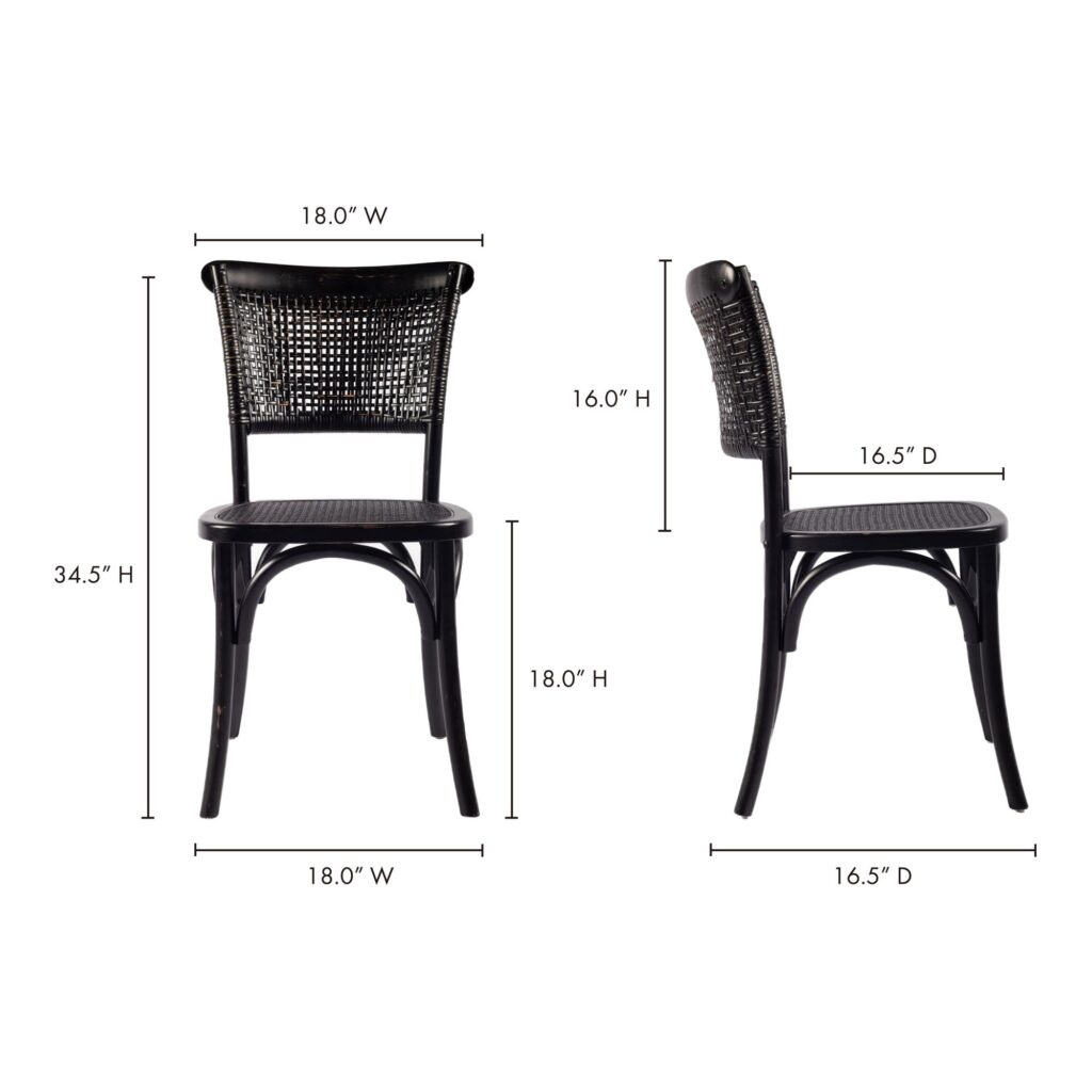 Churchill Dining Chair Antique Black (Set of 2) - Image 20