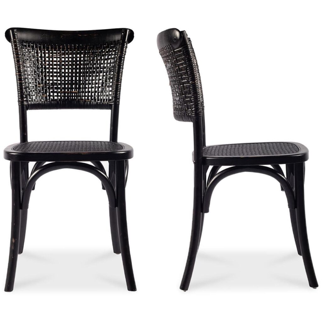 Churchill Dining Chair Antique Black (Set of 2)