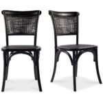 Churchill Dining Chair Antique Black (Set of 2) 21 Churchill Dining Chair Antique Black (Set of 2) FG-1001-02 FG 1001 02 81
