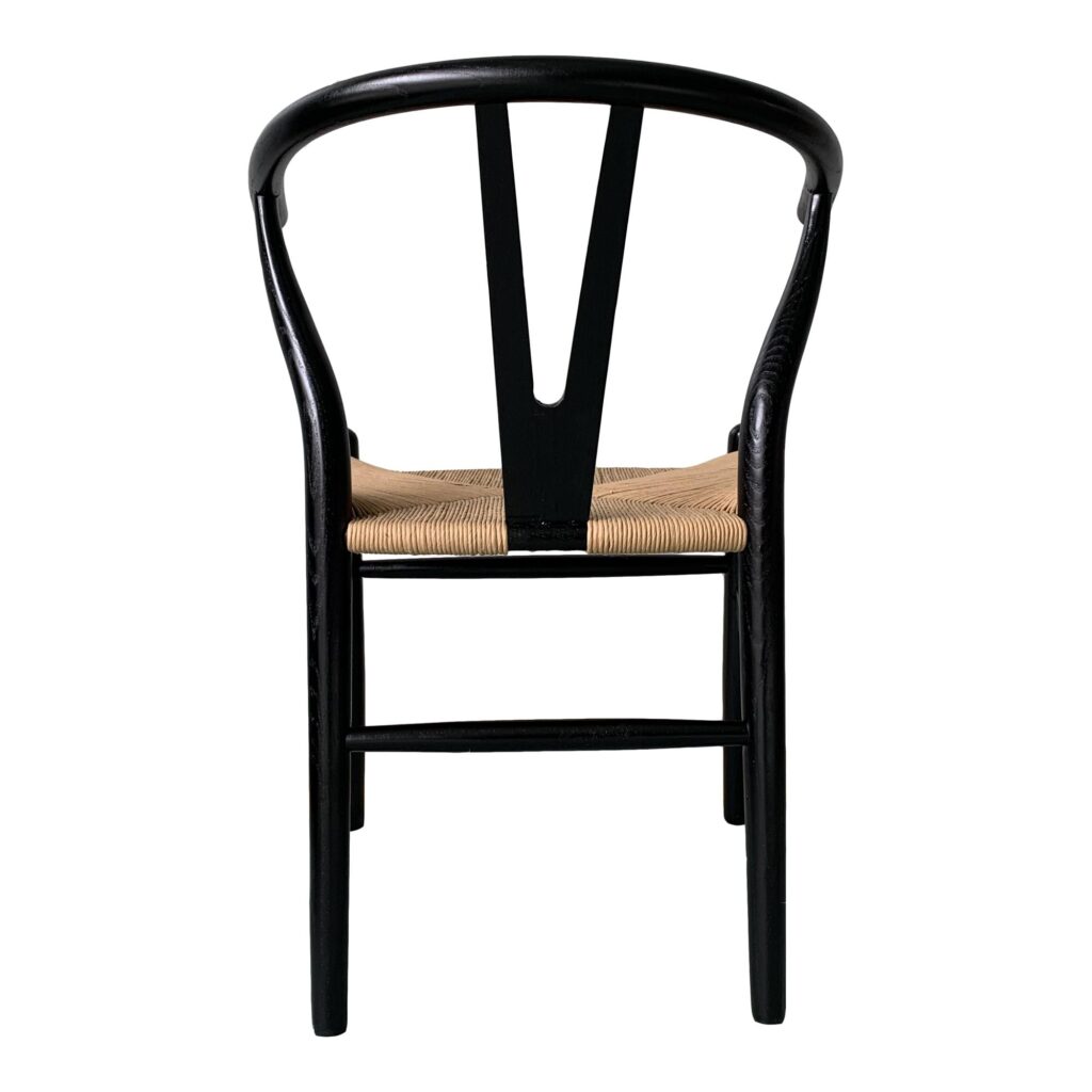 Ventana Dining Chair Black And Natural (Set of 2) - Image 6