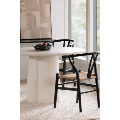 Ventana Dining Chair Black And Natural (Set of 2) FG-1015-37 FG 1015 37 31