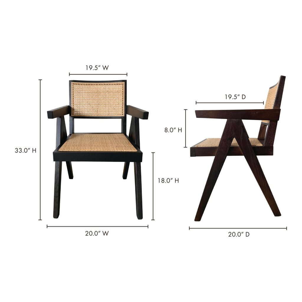 Takashi Chair Black (Set of 2) - Image 11