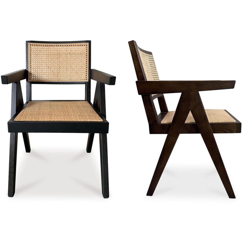 Takashi Chair Dark Brown-Set Of Two