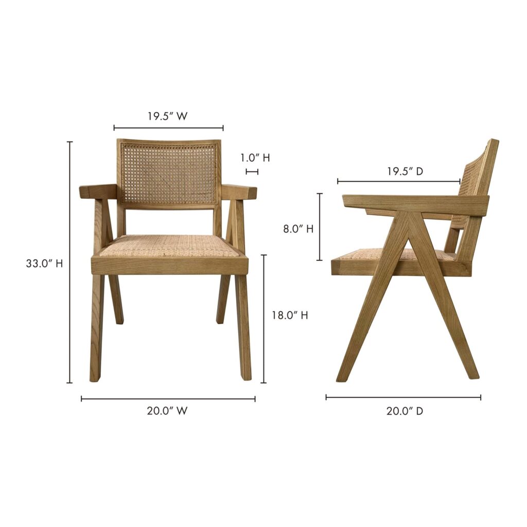 Takashi Chair Natural-Set Of Two - Image 11