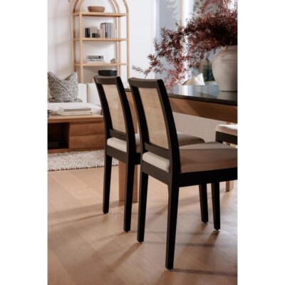 Orville Dining Chair Black-Set Of Two FG-1023-02 FG 1023 02 31