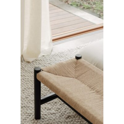 Hawthorn Bench Large Black FG-1028-02 FG 1028 02 32