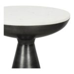 Font Side Table White Marble 7 Font Side Table White Marble FI-1032-18 FI 1032 18 02