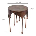 Copperworks Accent Table 7 Copperworks Accent Table FI-1090-50 FI 1090 50 70