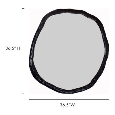 Foundry Large Mirror Black FI-1098-02 FI 1098 02 70