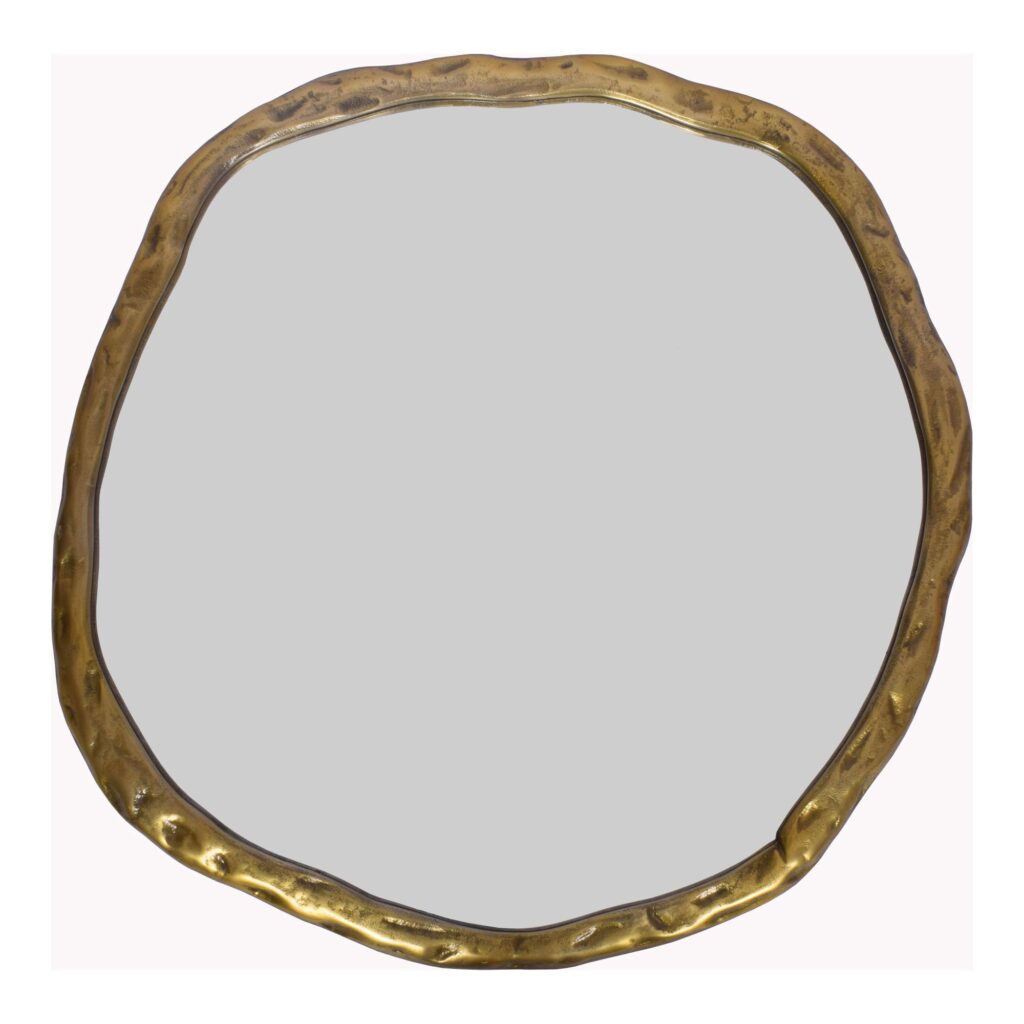 Foundry Mirror Large Gold