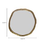 Foundry Mirror Large Gold 9 Foundry Mirror Large Gold FI-1098-32 FI 1098 32 70