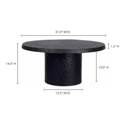 Aulo Coffee Table Black FI-1107-02-0 FI 1107 02 70