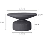 Yoli Coffee Table Black FI-1111-02 FI 1111 02 70