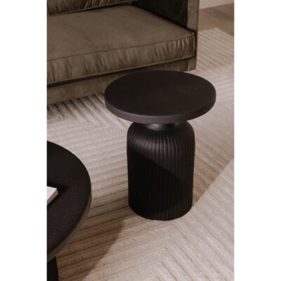 Yoli Side Table Black FI-1112-02 FI 1112 02 30