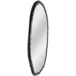 Foundry Oval Mirror Black FI-1113-02 FI 1113 02 01