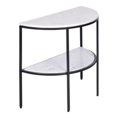 Lazlo Side Table White FI-1115-18 FI 1115 18 02