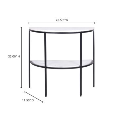 Lazlo Side Table White FI-1115-18 FI 1115 18 70