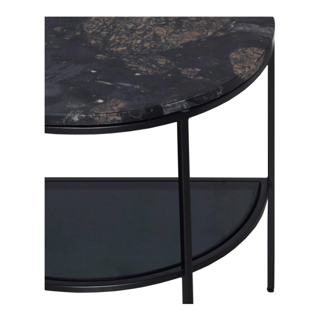 Aurora Side Table Black Marble - Image 4