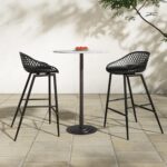 Tori Outdoor Counter Table White Marble FI-1121-18-0 FI 1121 18 0 00