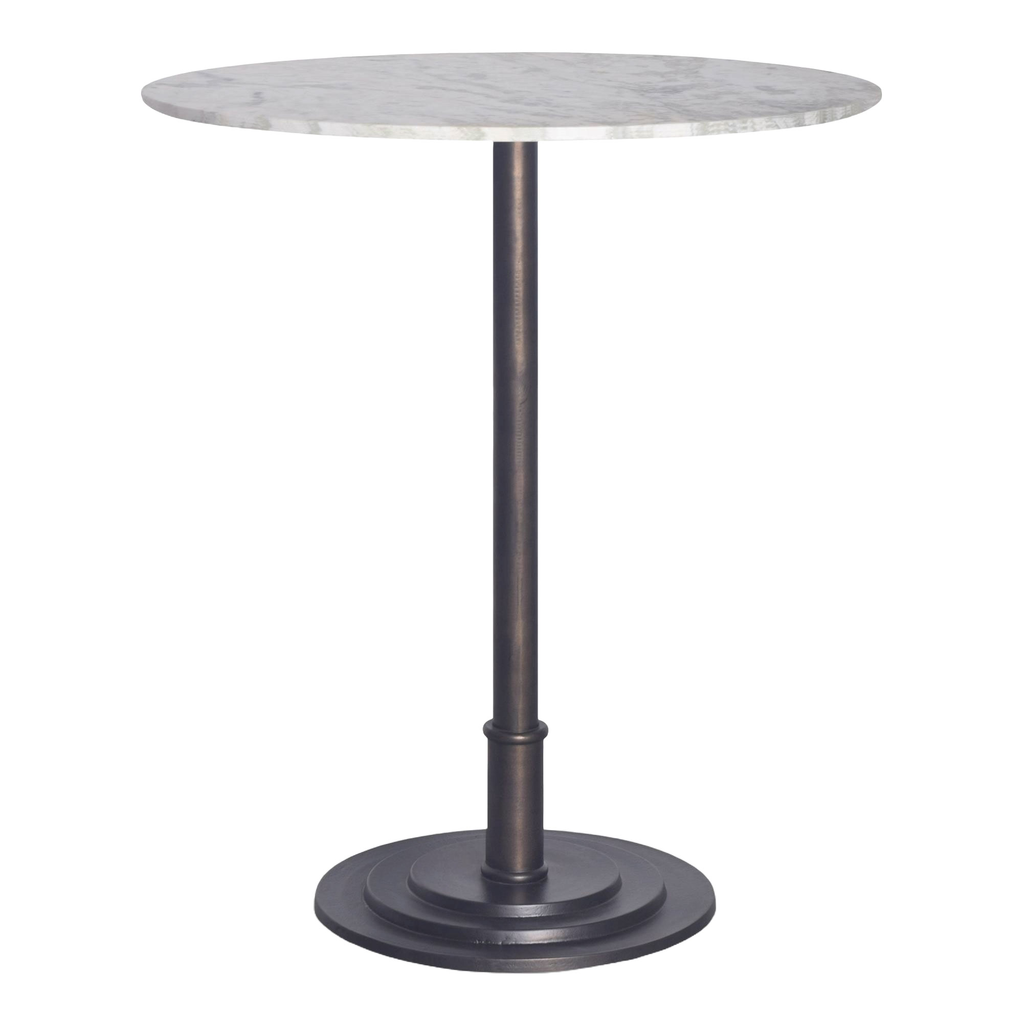 Tori Outdoor Counter Table White Marble