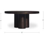Logan Outdoor Coffee Table Black FI-1122-02-0 FI 1122 02 0 70
