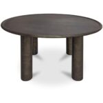 Deacon Outdoor Dining Table Deep Bronze FI-1123-31-0 FI 1123 31 0 Deacon front shadsilo