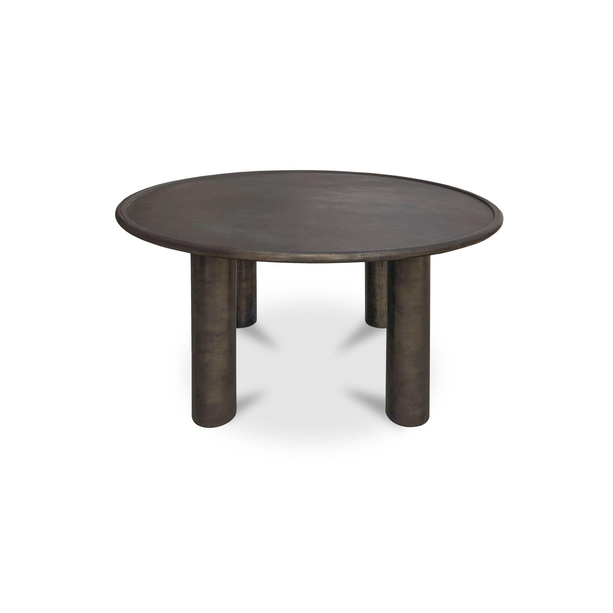 Deacon Outdoor Dining Table Deep Bronze 3 Deacon Outdoor Dining Table Deep Bronze - Image 3