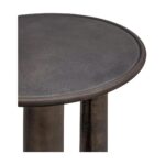Deacon Outdoor Side Table Deep Bronze FI-1125-31 FI 1125 31 Deacon closeup01 shadsilo