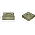 Miro Glass Catchall Muted Sage 9 Miro Glass Catchall Muted Sage - Image 5