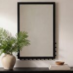Figaro Wall Mirror Black FI-1127-02 FI 1127 02 10
