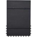 Figaro Wall Mirror Black FI-1127-02 FI 1127 02 Figaro back shadsilo