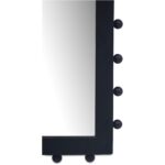 Figaro Wall Mirror Black FI-1127-02 FI 1127 02 Figaro closeup01 shadsilo