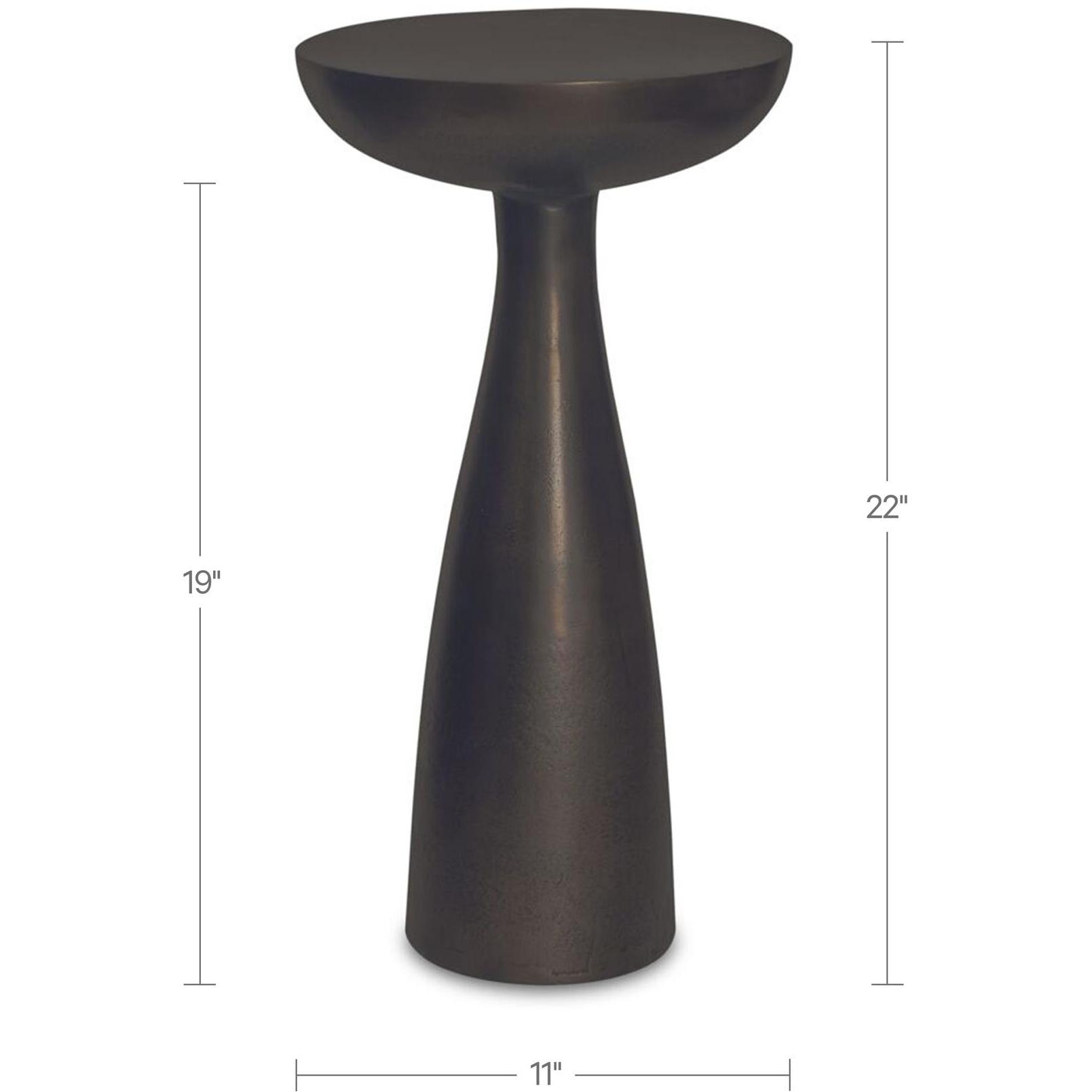 Greta Side Table Deep Bronze 6 Greta Side Table Deep Bronze - Image 6