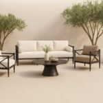 Bardo Outdoor Coffee Table Deep Bronze FI-1141-31 FI 1141 31 00