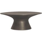 Bardo Outdoor Coffee Table Deep Bronze FI-1141-31 FI 1141 31 Bardo side right shadsilo