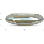 Polene Glass Bowl Large Smoky Brown 5 Polene Glass Bowl Large Smoky Brown FI-1144-03 FI 1144 03 Polene 70 dim